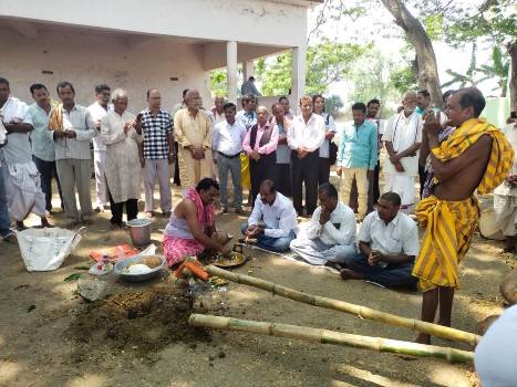 ନିଖିଳ ଉତ୍କଳ ଆଳିୟ ଖଣ୍ଡାୟତ ସମାଜ ର ଶତବାର୍ଷିକ ମହାସଭା ଶୁଭ ସ୍ତମ୍ଭ ସ୍ଥାପନ 