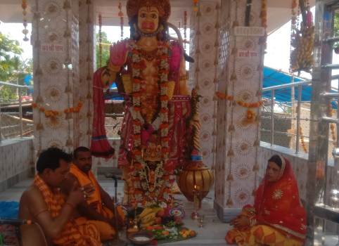 ମହାବୀର ହନୁମାନଙ୍କ ପ୍ରତିଷ୍ଠା ଉତ୍ସବ