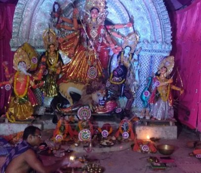 ବାସନ୍ତୀଦୁର୍ଗା ପୂଜା ଅନୁଷ୍ଠିତ