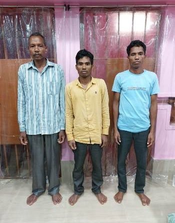 ପାଟପୁର ପୋଲିସ ପକ୍ଷରୁ ୪୧୭ କେଜି ଗଞ୍ଜେଇ ଜବତ ୩ ଗିରଫ