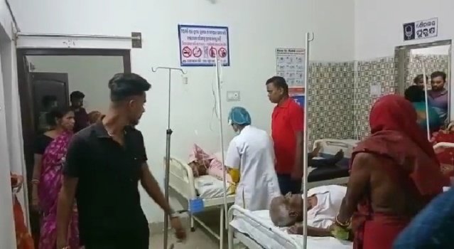 ଏକୋଇଶିଆ  ଭୋଜି ଖାଇ ୭୦ରୁ ଉର୍ଦ୍ଧ ଅସୁସ୍ଥ