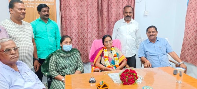 କୋଣାର୍କ ଏନଏସି ଅଧ୍ୟକ୍ଷାଙ୍କ କାର୍ଯ୍ୟଭାର ଗ୍ରହଣ