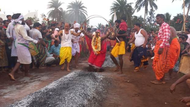 ତରେଇ ପାଟପୁର ଗ୍ରାମରେ ଝାମୁ ଯାତ୍ରା