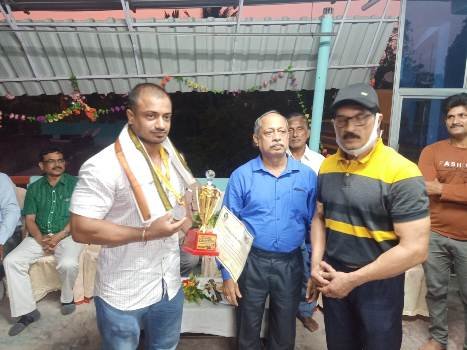 ମାଷ୍ଟର ବଡି ବିଲ୍ଡିଂ ଓଡ଼ିଶା ଚାମ୍ପିୟନସିପ ବିଜେତାଙ୍କୁ ସମ୍ବର୍ଦ୍ଧନା