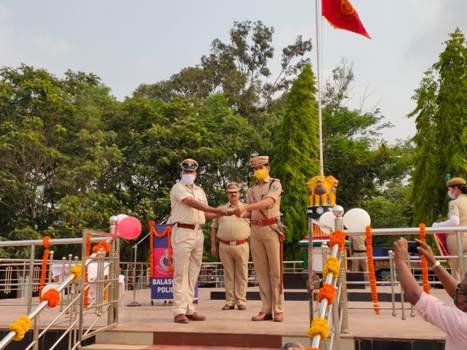 ବାଲେଶ୍ୱରରେ ୮୭ ତମ ପୁଲିସ ପ୍ରତିଷ୍ଠା ଦିବସ