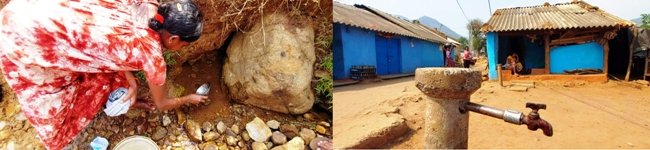 ଘର ସମୁଖରେ ଟ୍ୟାପ୍ : ଲୋକଙ୍କୁ ମିଳୁନି ପାଣି : ଚୁଆ ପାଣିରେ ମେଣ୍ଟୁଛି ଶୋଷ