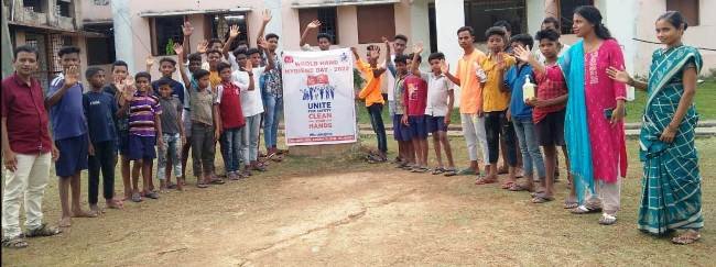 ବିଶ୍ୱ ହାତ ସ୍ୱାସ୍ଥ୍ୟକର ତଥା ହାତଧୂଆ ଦିବସ ପାଳିତ