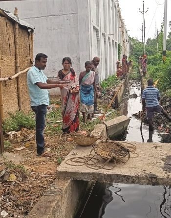 ୯ଂ ୱାର୍ଡ଼ର ଉନ୍ନୟନ କାର୍ଯ୍ୟ ଅନୁଧ୍ୟାନ କଲେ ପୌରାଧ୍ୟକ୍ଷା