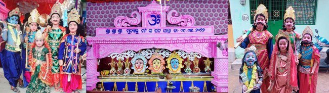 ମୁତ୍ୟାଲୁ ମାଁ ଠାକୁରାଣୀଙ୍କ ଘଟଯାତ୍ରାରେ ସୁସଜ୍ଜିତ ଆଲୋକମାଳାରେ ଝଲସୁଛି ଅଞ୍ଚଳ