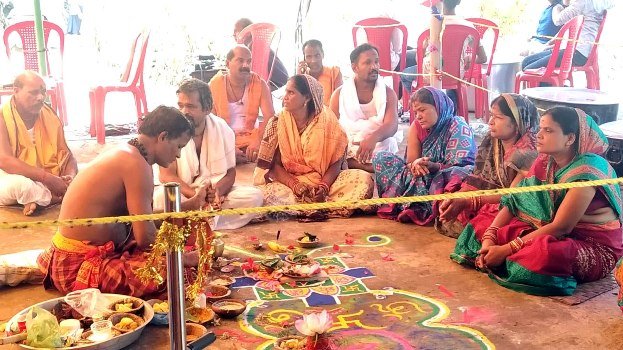 ଶନିଶ୍ଚର ମହାଗ୍ରହଙ୍କ ବାର୍ଷିକ ପ୍ରତିଷ୍ଠା ଉତ୍ସବରେ ମହାମନ୍ତ୍ର ମହୋତ୍ସବ