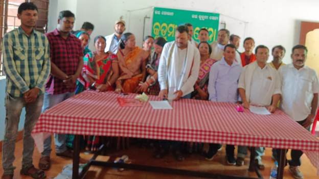 କୁଡୁମୀ ସେନାର ୧୦ ମ ପ୍ରତିଷ୍ଠା ଦିବସ ଉପଲକ୍ଷେ ରାଜ୍ୟ ସଭପତି ଜୈମୁନୀ ମହାନ୍ତଙ୍କ ଖବରଦାତା ସମ୍ମିଳନୀ