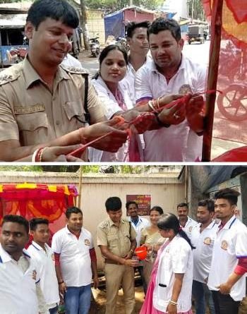 ସ୍ୱେଛାସେବୀ ଅନୁଷ୍ଠାନ "ଭରସା ପରିବାର" ପକ୍ଷରୁ ଥଣ୍ଡା ପାନୀୟ ବଣ୍ଟନ ଓ ଜଳଛତ୍ର ଉଦଘାଟିତ