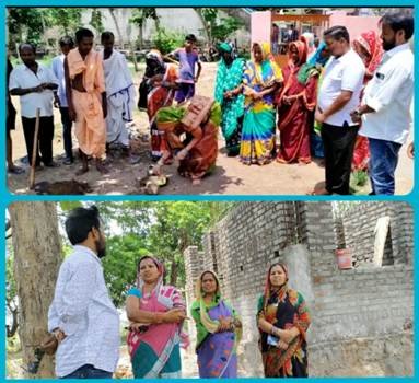 ତିନି ନମ୍ବର ୱାର୍ଡରେ ମିନି ପାର୍କ ନିର୍ମାଣ ପାଇଁ ଭୂମି ପୂଜା