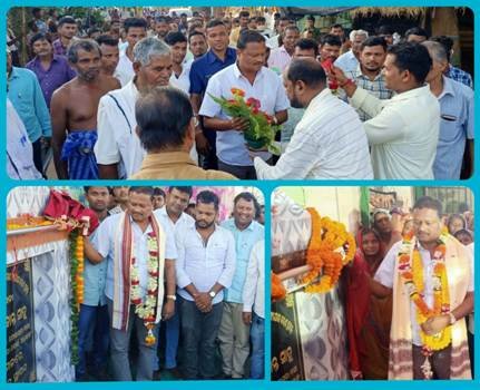 ବିଧାୟକଙ୍କ ଦ୍ୱାରା ପାନୀୟ ଜଳ ପ୍ରକଳ୍ପର ଭିତ୍ତିପ୍ରସ୍ତର