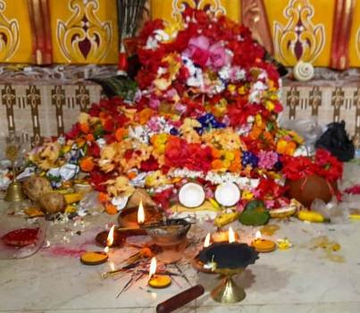 ଅସ୍ଥାୟୀ ମଣ୍ଡପରେ ଭକ୍ତଙ୍କୁ ଦର୍ଶନ ଦେଲେ ମା ରାମାୟାଣାମ୍ମା : ରବିବାର ଠାରୁ ମାଙ୍କ ଘଟ ସହର ପରିକ୍ରମା