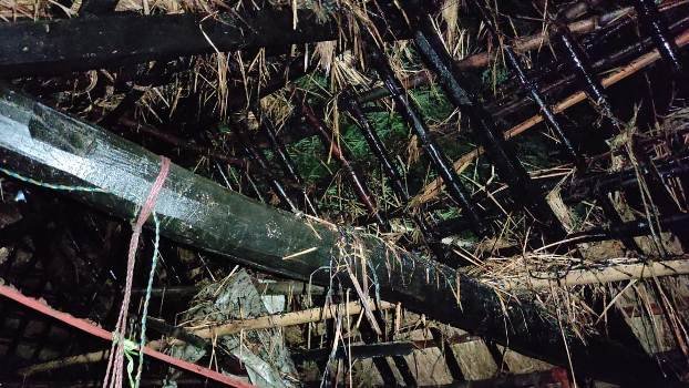 ବଜ୍ରାଘାତରୁ ଅଗ୍ନିକାଣ୍ଡ