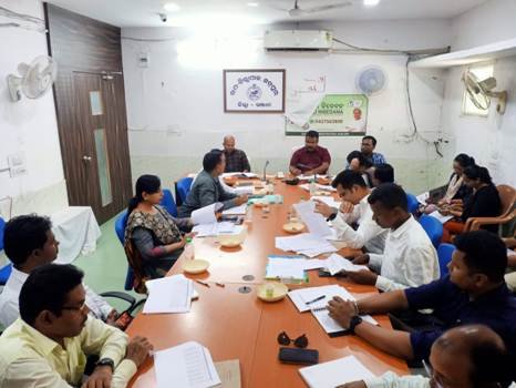 ଛତ୍ରପୁର ଉପଖଣ୍ଡ ସ୍ତରୀୟ ରାଜସ୍ୱ ସମୀକ୍ଷା ବୈଠକ 