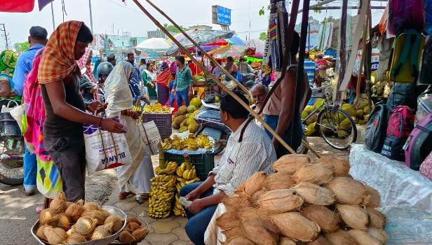 ଆଜି ସାବିତ୍ରୀ : ହିଞ୍ଜିଳିକାଟୁ ବଜାର ଚଳଚଞ୍ଚଳ - ଫଳ ଦର ଆକାଶ ଛୁଆଁ