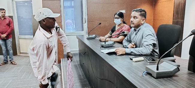 ଜିଲ୍ଲା ସ୍ତରୀୟ ଅଭିଯୋଗ ଶୁଣାଣୀ