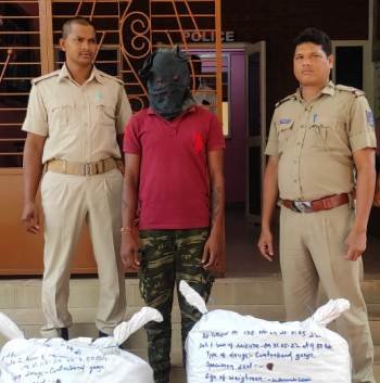 କଂସାମାରୀ ଗଂଜେଇ ବେପାରୀ ଙ୍କ ଚରାଭୁଈ ପାଲଟିଛି : ଗଞ୍ଜେଇ ଜବତ କଲା ପାଟପୁର ପୋଲିସ ଅଭିଯୁକ୍ତ ଗିରଫ