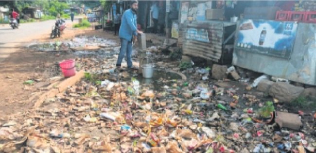 ଦାରିଙ୍ଗବାଡ଼ିରେ ସ୍ୱଚ୍ଛଭାରତ ମିଶନ ଫେଲ ହେବା ଦେଖିବାକୁ ମିଳୁଛି