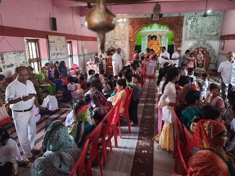 ସତ୍ୟସାଇ ମନ୍ଦିରରେ ମାତା ଇଶ୍ୱରାମ୍ମାଙ୍କ ଦିବସ ପାଳନ ଉତ୍ସବ