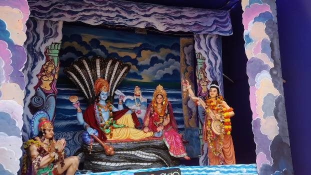 ମା ରାମାୟାଣାମ୍ମାଙ୍କ ଠାକୁରାଣୀ ଯାତ୍ରା ୧୩ ଦିନରେ ପହଂଚିଲା : ସହରରେ ଶୋଭାପାଉଛି କଳାକୁଞ୍ଜ