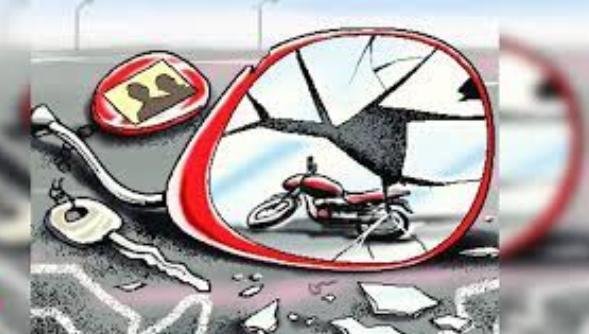 ଭରସାମ୍ୟ ହରାଇ ବାଇକ ଦୁର୍ଘଟଣା : ଦୁଇ ଗୁରୁତର