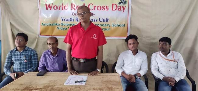 କ୍ଷତ୍ରିୟବରପୁର କଲେଜ୍ ରେ ବିଶ୍ୱ ରେଡ଼କ୍ରସ ଦିବସ ପାଳିତ