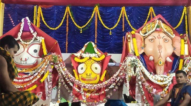 ଗଜପତିରେ ଦେବସ୍ନାନ ପୂର୍ଣ୍ଣିମା ଉତ୍ସବ ପାଳିତ ଓ ଠାକୁରଙ୍କ ଗଜାନନ ବେଶ ଅନୁଷ୍ଠିତ