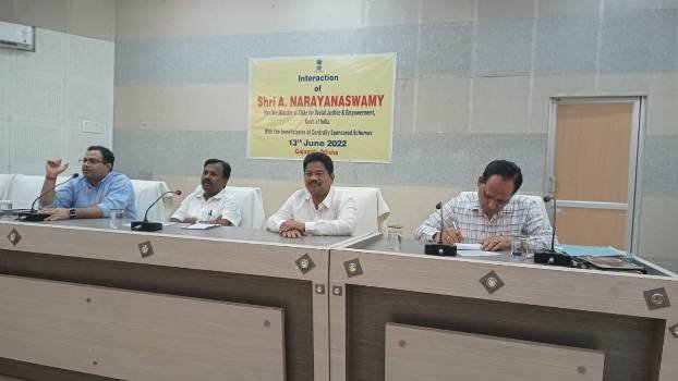 କେନ୍ଦ୍ର ମନ୍ତ୍ରୀ ଏ. ନାରାୟଣ ସ୍ୱାମୀଙ୍କ ଦୁଇଦିନିଆ ଗଜପତି ଗସ୍ତ 