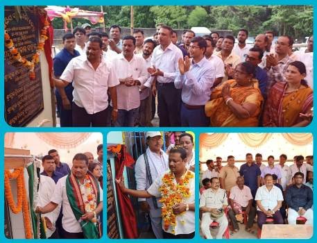 ତିନିଟି ପ୍ରକଳ୍ପ ଉଦଘାଟନ କଲେ ମାନ୍ୟବର ଶ୍ରମ ମନ୍ତ୍ରୀ