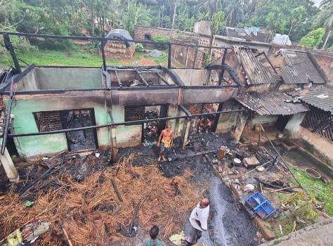 ଅଗ୍ନିକାଣ୍ଡରେ ଲକ୍ଷାଧିକ ଟଙ୍କାର ସମ୍ପତ୍ତି ଭସ୍ମୀଭୂତ