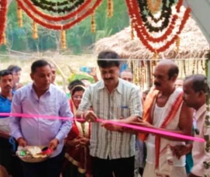 ତେନ୍ତୁଳିଗୁଆଁ ଠାରେ ନୂତନ ଶିବ ମନ୍ଦିର ପ୍ରତିଷ୍ଠା 