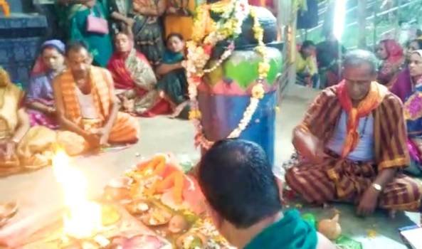 ବ୍ରହ୍ମେଶ୍ଵରଙ୍କ ପୀଠରେ ଶିବପାର୍ବତୀ ବିବାହ ଉତ୍ସବ ଅନୁଷ୍ଠିତ 