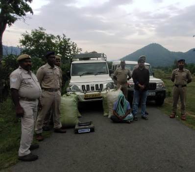 ୭ କୁଇଣ୍ଟାଲ ଗଞ୍ଜେଇ ସହ ଗାଡ଼ି ଜବତ ଜଣେ ଗିରଫ