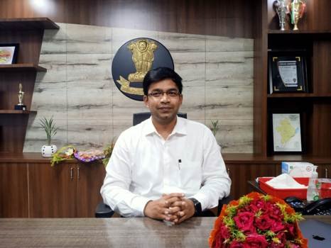 ଡିଆରଡ଼ିଏ ଭାବେ ଦାୟିତ୍ୱ ଗ୍ରହଣ କଲେ ୱି.କୀର୍ତ୍ତି ୱାସନ୍ 