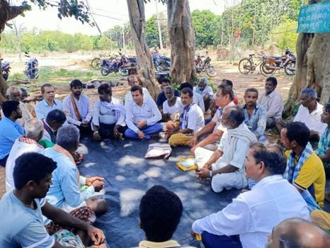 ଚାଷୀ ସଙ୍ଗଠନର ବୈଠକ