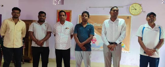 ଚମାଖଣ୍ଡି ଠାରେ ଆନ୍ତର୍ଜାତିୟ ଯୋଗ ଦିବସ ପାଳିତ