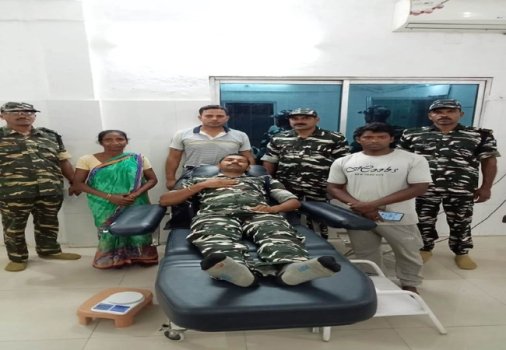 ରକ୍ତ ଦେଇ ଶିଶୁର ଜୀବନ ବଞ୍ଚାଇଲେ ସିଆରପିଏଫ ଯବାନ