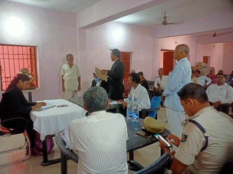 ଆଡପଡା ରେ ଭ୍ରାମ୍ୟା ମାଣ କ୍ୟାମ୍ପ କୋର୍ଟ ଅନୁଷ୍ଠିତ