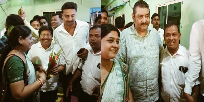 କେନ୍ଦ୍ରାପଡା ଜିଲ୍ଲା ଆଇନଜୀବୀ ଓ ବୁଦ୍ଧିଜୀବୀଙ୍କ ପକ୍ଷରୁ ଜିଲ୍ଲାର ଦୁଇ ମନ୍ତ୍ରୀଙ୍କୁ ସ୍ୱାଗତ