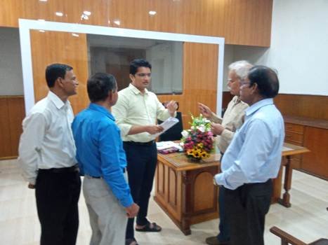 ଭାରତୀୟ ପୂର୍ବତନ ସୈନିକ ସଂଘ ବାଲେଶ୍ୱର ଶାଖା ପକ୍ଷରୁ ଜିଲ୍ଲାପାଳଙ୍କୁ ସ୍ୱାଗତ