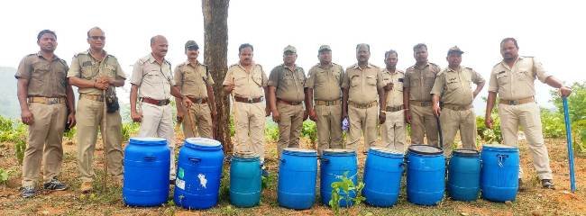 ଅବକାରୀ ଚଢଉ, ମହୂଲ ପୋଚ ନଷ୍ଟ