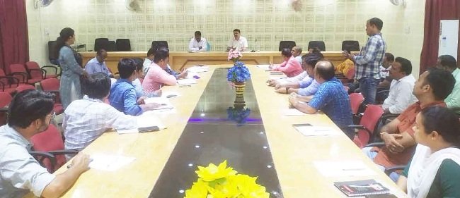 ଜିଲ୍ଲା ସ୍ତରୀୟ ଜଳଶକ୍ତି ଅଭିଯାନ ସମୀକ୍ଷା ବୈଠକ