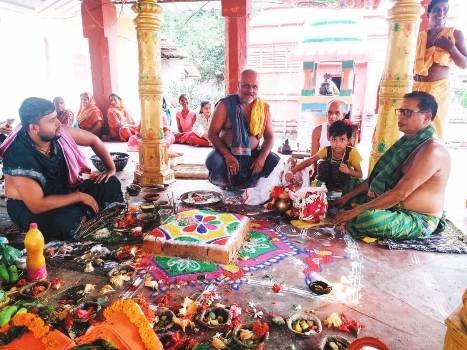 ଶୀତଳଷଷ୍ଠୀ ରେ ଶିବବିବାହ : ଜିଉଁନ୍ତି ଗ୍ରାମ ଉତ୍ସବ ମୁଖର 