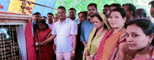 ଭାବରଡା-ଖୁମ୍ବୁଳା-ଗୋଛାବାଡି ରାସ୍ତାର ଭିତ୍ତପ୍ରସ୍ତର ସ୍ଥାପନ