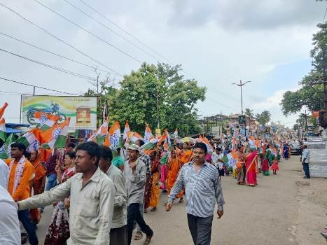 ସୋନିଆ ଗାନ୍ଧୀଙ୍କୁ ଇଡିର ସମନକୁ ନେଇ ଜିଲା କଂଗ୍ରେସର ପ୍ରତିବାଦ