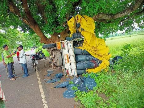 ପିକଅପ ଭ୍ୟାନ୍ ଧକ୍କାରେ ସାଇକେଲ ଆରୋହୀ ଙ୍କ ମୂତ୍ୟୁ