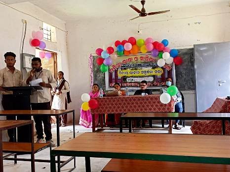 ଆଦିବାସୀ ମହାବିଦ୍ୟାଳୟ ଓଡ଼ିଆ ଭାଷା ଓ ସାହିତ୍ୟ ବିଭାଗ ତରଫରୁ ବିଦାୟ କାଳୀନ ସମ୍ବର୍ଦ୍ଧନା